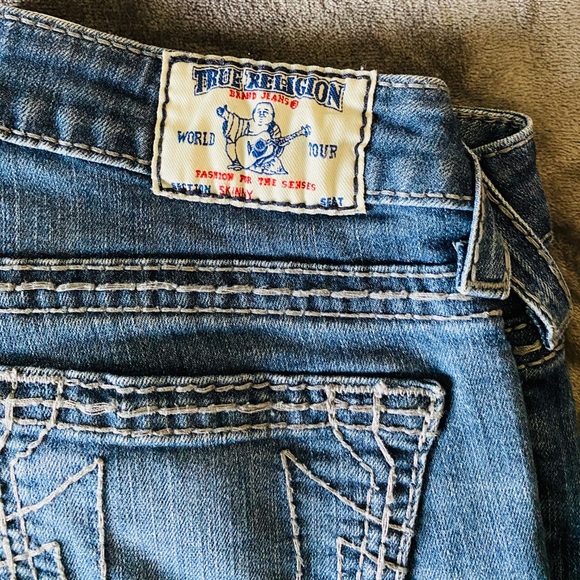 True Religion low rise skinny jeans - Picture 6 of 7